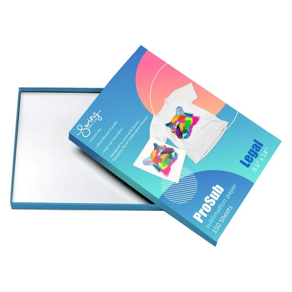 ProSub Premium Sublimation Heat Transfer Paper 8.5" x 14" - 150 Sheets