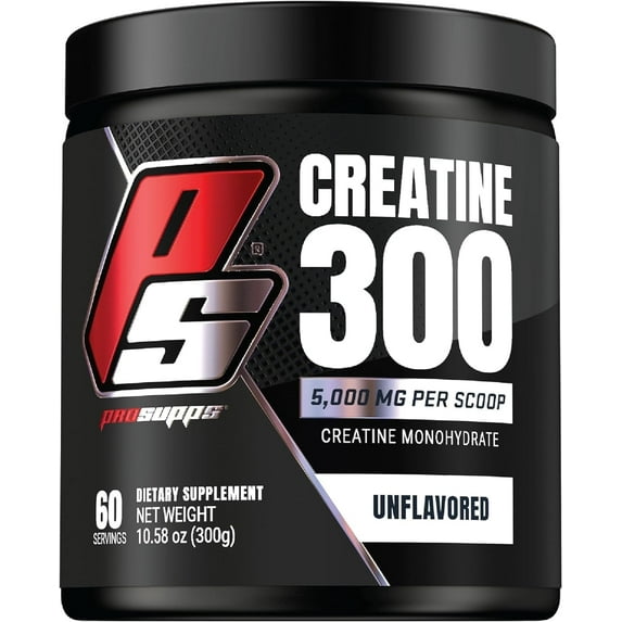 ProSupps Creatine 300, Unflavored, 5,000mg (60 Servings)