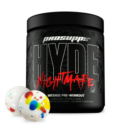 ProSupps Hyde Nightmare Intense Pre-Workout, Jawbreaker, 11 oz