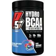 PROSUPPS HydroBCAA Essentials BCAA Powder (Blue Raspberry, 30 Servings)