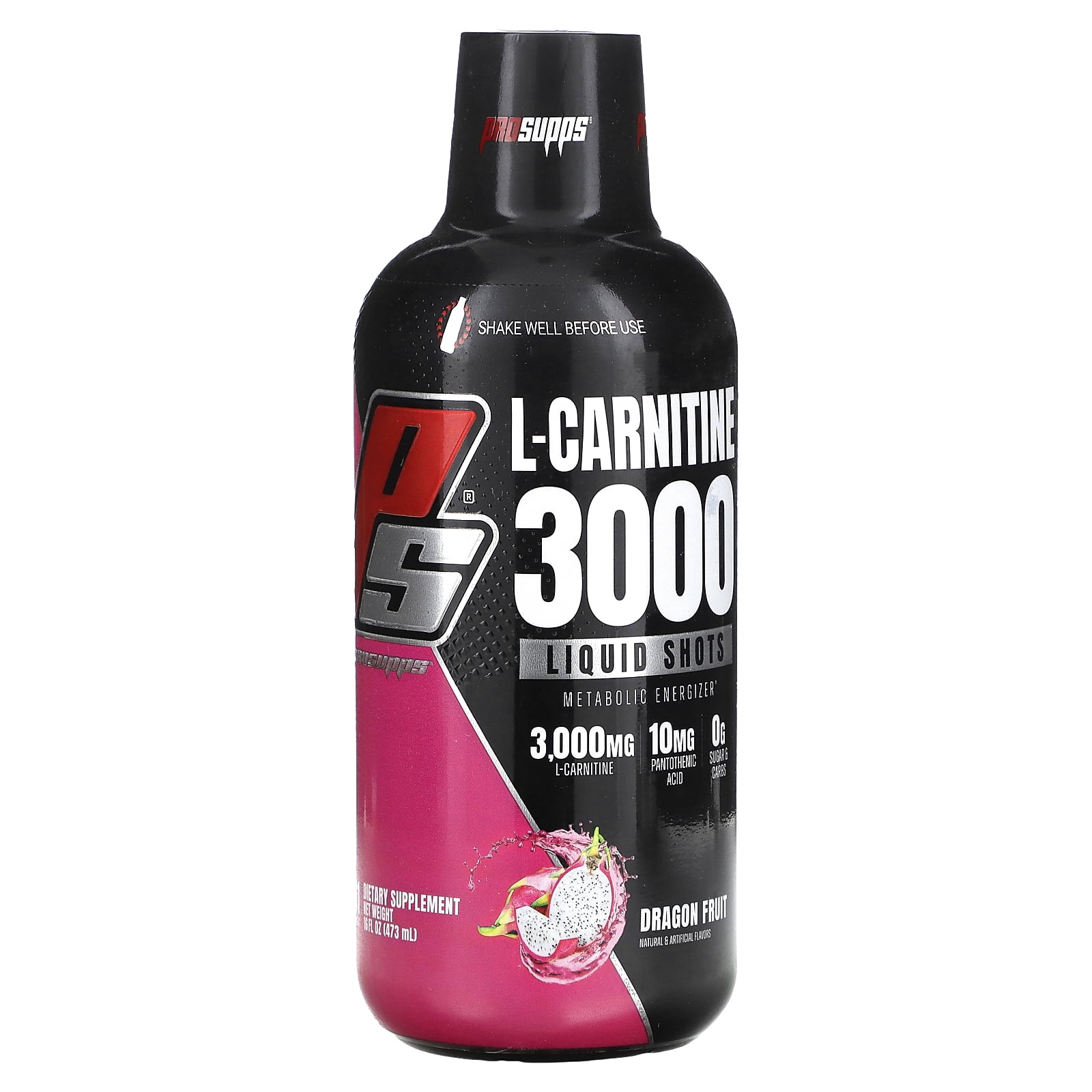 ProSupps L-Carnitine 3000, Metabolic Energizer Liquid Shots