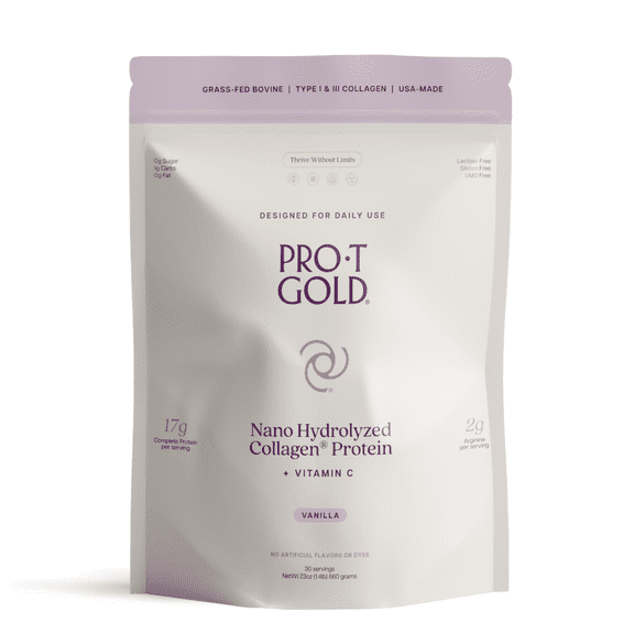 Collagen Protein Powder, 17g Protein Nano-Hydrolyzed Grass Fed Collagen