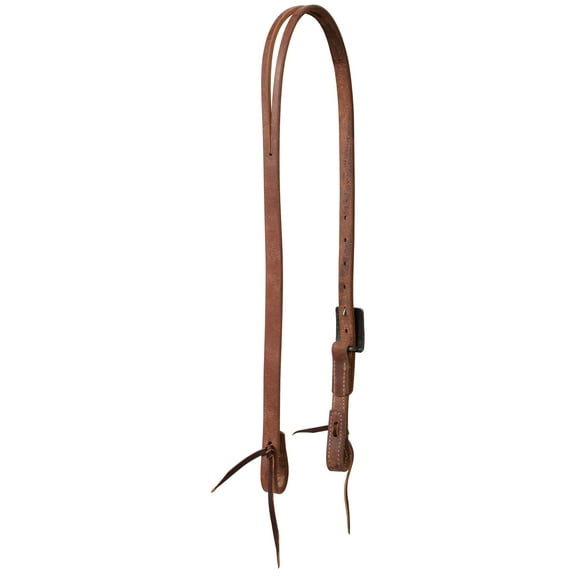 ProTack Copper Flower Split Ear Headstall