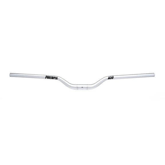 ProTaper A50 Handlebar - 810mm, 50mm Rise, 31.8mm, Aluminum, Polished Silver