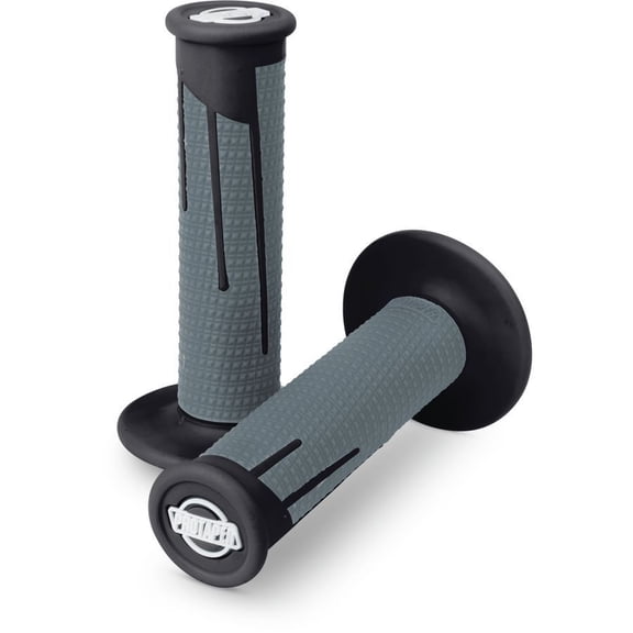ProTaper Clamp-On Full Diamond Black/Gray Handlebar Grips (021689)