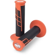 ProTaper Clamp-On Half Waffle Orange/Black Grips 021665