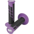 thumbnail image 1 of ProTaper Clamp-On Half Walffle Neon Purple/Black Grips (021659), 1 of 4