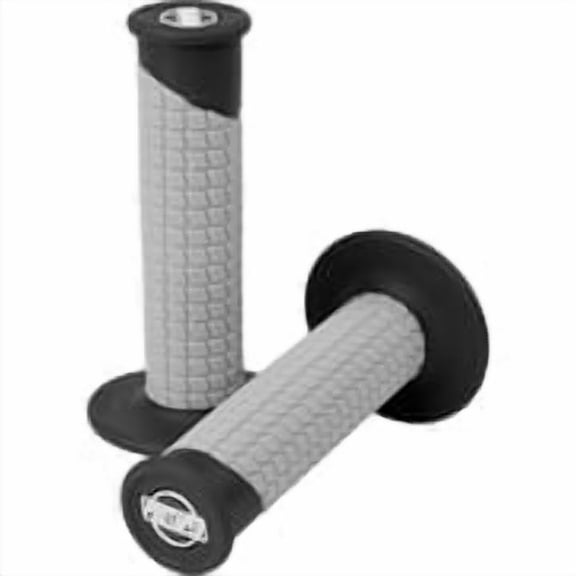 ProTaper Clamp-On Pillow Top MX Grips | Twist Throttle | Black/Gray (021682)