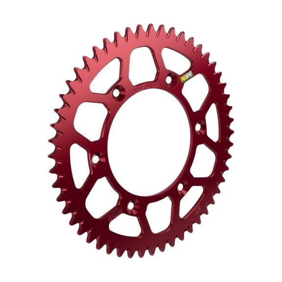 ProTaper Race Spec MX Aluminum Rear Sprocket Red 50 Tooth (033248)