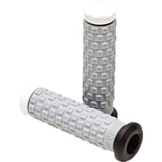 ProTaper Pillow Top ATV Black/Gray/White Thumb Throttle Handlebar Grips 024856