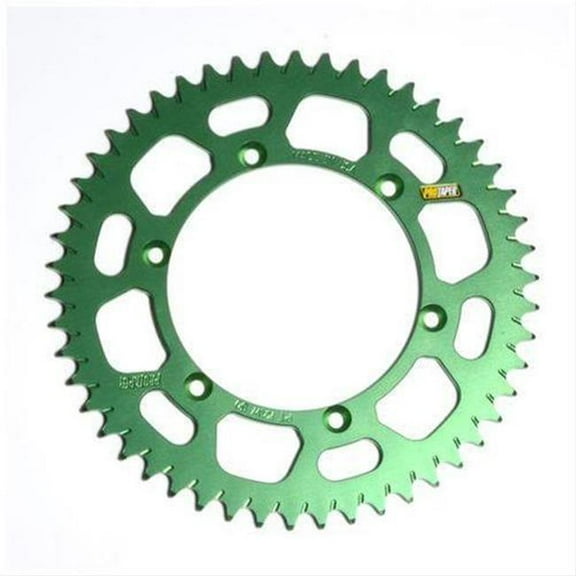 ProTaper Race Spec MX Aluminum Rear Sprocket Green 51 Tooth (033181)