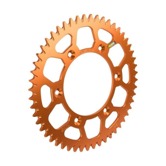 ProTaper Race Spec MX Aluminum Rear Sprocket Orange 49 Tooth (033269)