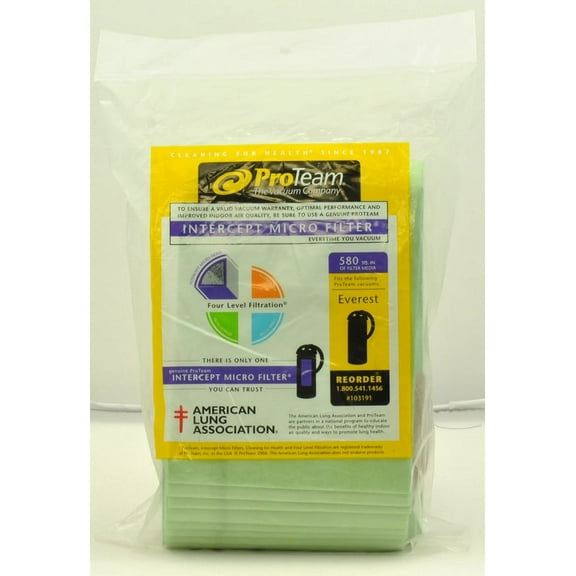 ProTeam Backpack Vac Bags