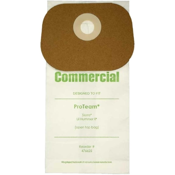 ProTeam Sierra, Lil Hummer Micro-Lined Commercial Backpack Bags, 50 Bags