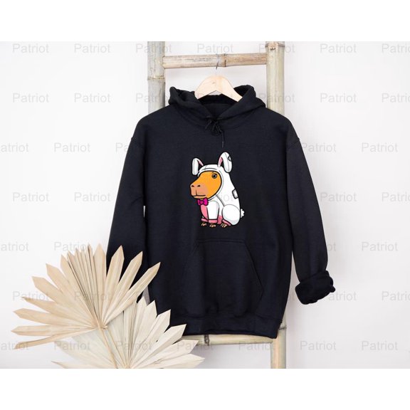 ProTee21 Capybara, Rodent, Easter, Rabbit Graphic Design Image Fun T-Shirt, SW, Hoodie, for Unisex, up to size 5XL.