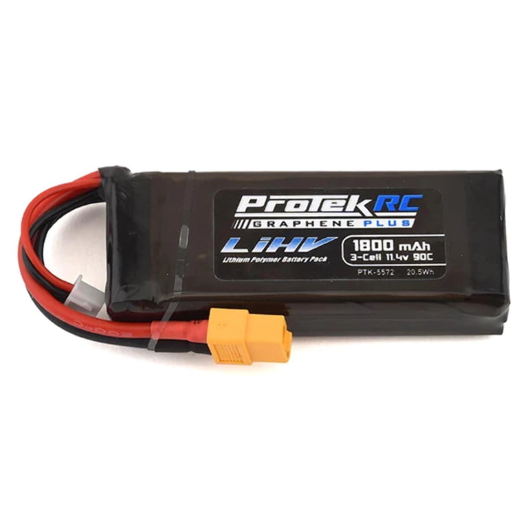 si/c vs lipo Lithium-ion Silicon Batteries delivering powerful acceleration and consistent performance Increased capacity of 4800mAh for extended runtime during intense racing sessions Lightweight and compact design with low height profile ProTek RC 3S 90C Si-Graphene