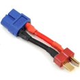 thumbnail image 1 of protek rc t-style plug to xt60 plug adapter (male t-style ultra/female xt60), 1 of 2