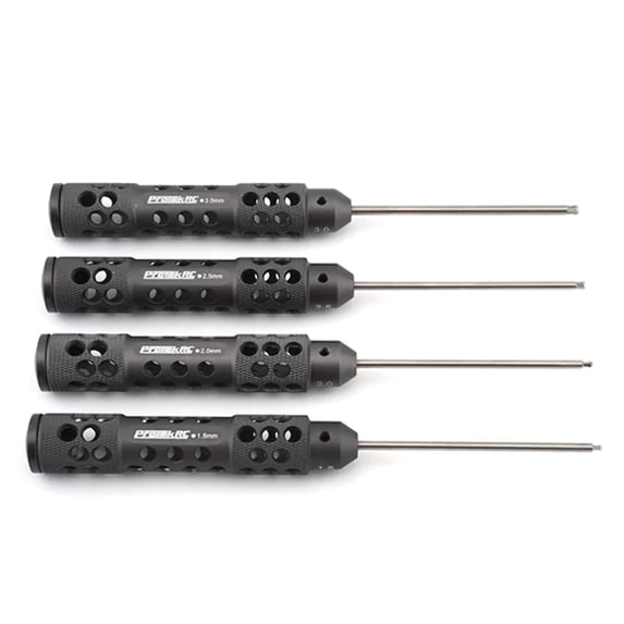 ProTek RC "TruTorque SL" Metric Ball End Hex Driver Set (4) (1.5mm, 2.0mm, 2.5mm, 3.0mm)