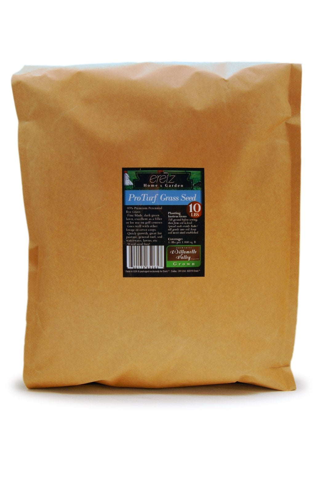 ProTurf Perennial Ryegrass Fine Lawn Seed by Eretz 10lb CHOOSE SIZE