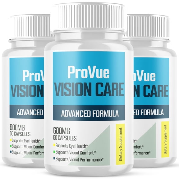 ProVue Vision Care Pills Advanced Formula Eye Health Supplement Pro Vue 180 Capsules
