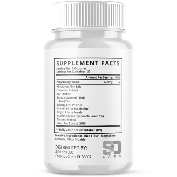 ProVue Vision Care Pills Advanced Formula Eye Health Supplement Pro Vue 60 Capsules