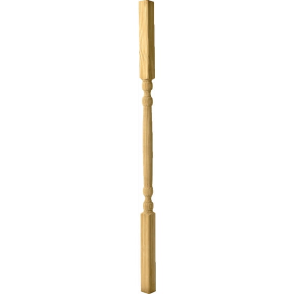 ProWood Treated Colonial Spindle Baluster - Pack of 12 Residential Use, Standard Application