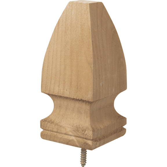 ProWood Treated Gothic Post Cap - Pack of 4 Residential Use, Standard Application