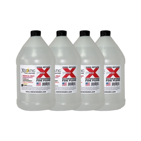 ProX FJ-1 ASSORTED SCENTS DJ Fog Fluid Water Based Fog Machine Liquid Replacement - 1 Gallon