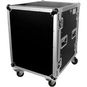 ProX T-14RSS 14U Space Amp Rack Mount ATA Flight Case 19 In Depth W/Casters