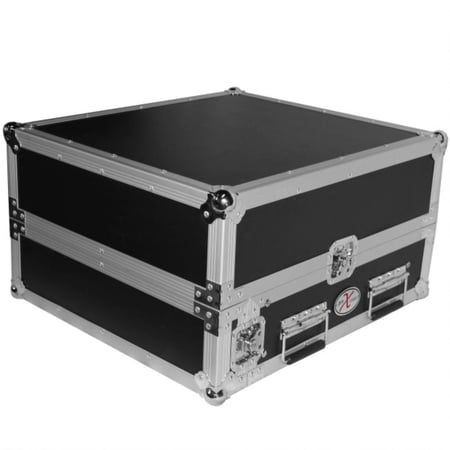 ProX T-2MRSS 2U Rack x 10U Top Mixer DJ Combo Rack Flight Case