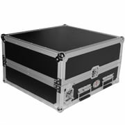 ProX T-2MRSS 2U Rack x 10U Top Mixer DJ Combo Rack Flight Case