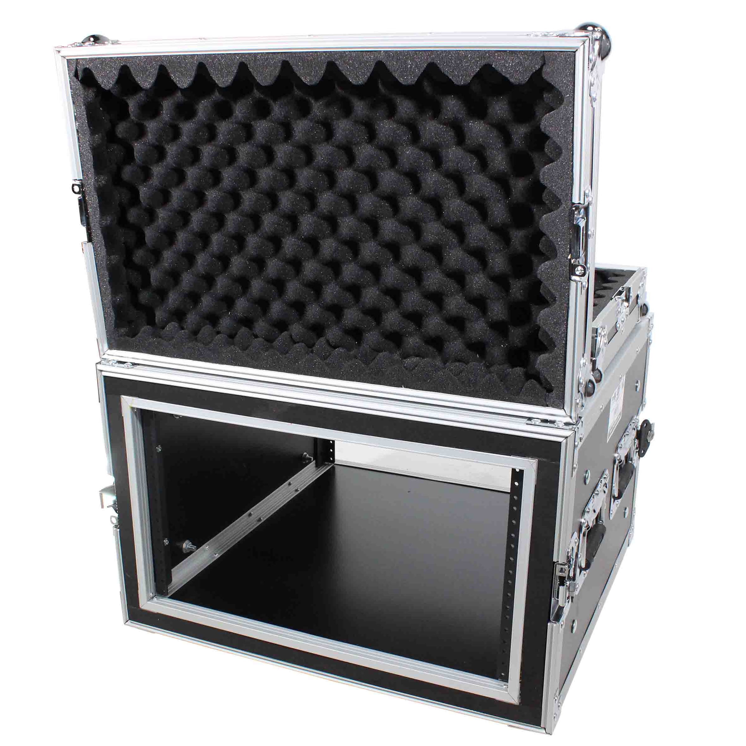 ProX T6RSP 6 Space 6U 20" Depth Shockproof Amp Rack ATA Shock Mount