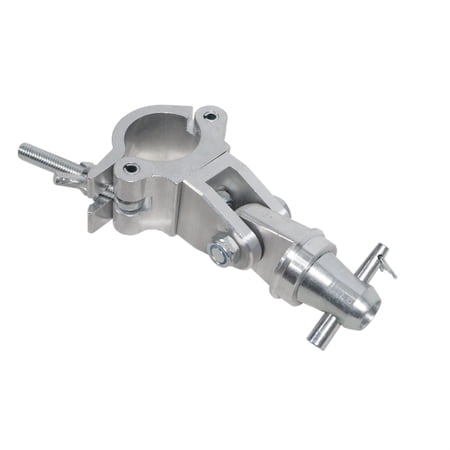 ProX T-CH17 Pro Clamp with 360-Degree Rotating and 180-Degree Hinge with Half Coupler Pin and Safety Clip