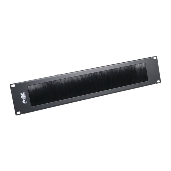 ProX T-P2BR, 2U Rack Panel Brush Cable Management Slot Strips