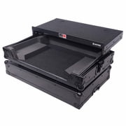 ProX X-DDJFLX4LTBL ATA Flight Road Case for Pioneer DDJ-FLX4, DDJ-SB3, DDJ-400 DJ Controller with Laptop Shelf - Black Finish