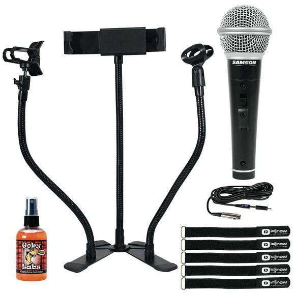 ProX X-MOBITCP20 Mobi-Buddy Hands Free Mobile Kit with Samson Dynamic Vocal Microphone Package