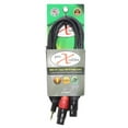 thumbnail image 1 of ProX XC-CMXF5 5' 1/8" (3.5mm) Mini TRS-M to Dual XLR-F High Performance Audio Y Cable, 1 of 4