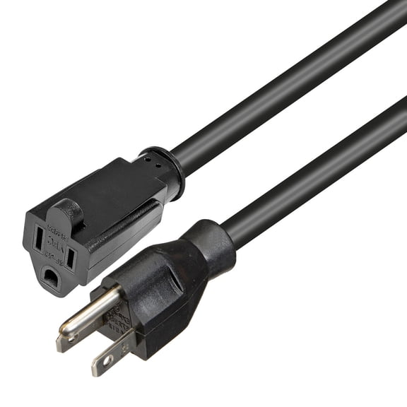 ProX XC-P141-25 25' 120V 14 AWG NEMA 5-15P to NEMA 5-15R Extension Cord, 18 AMP
