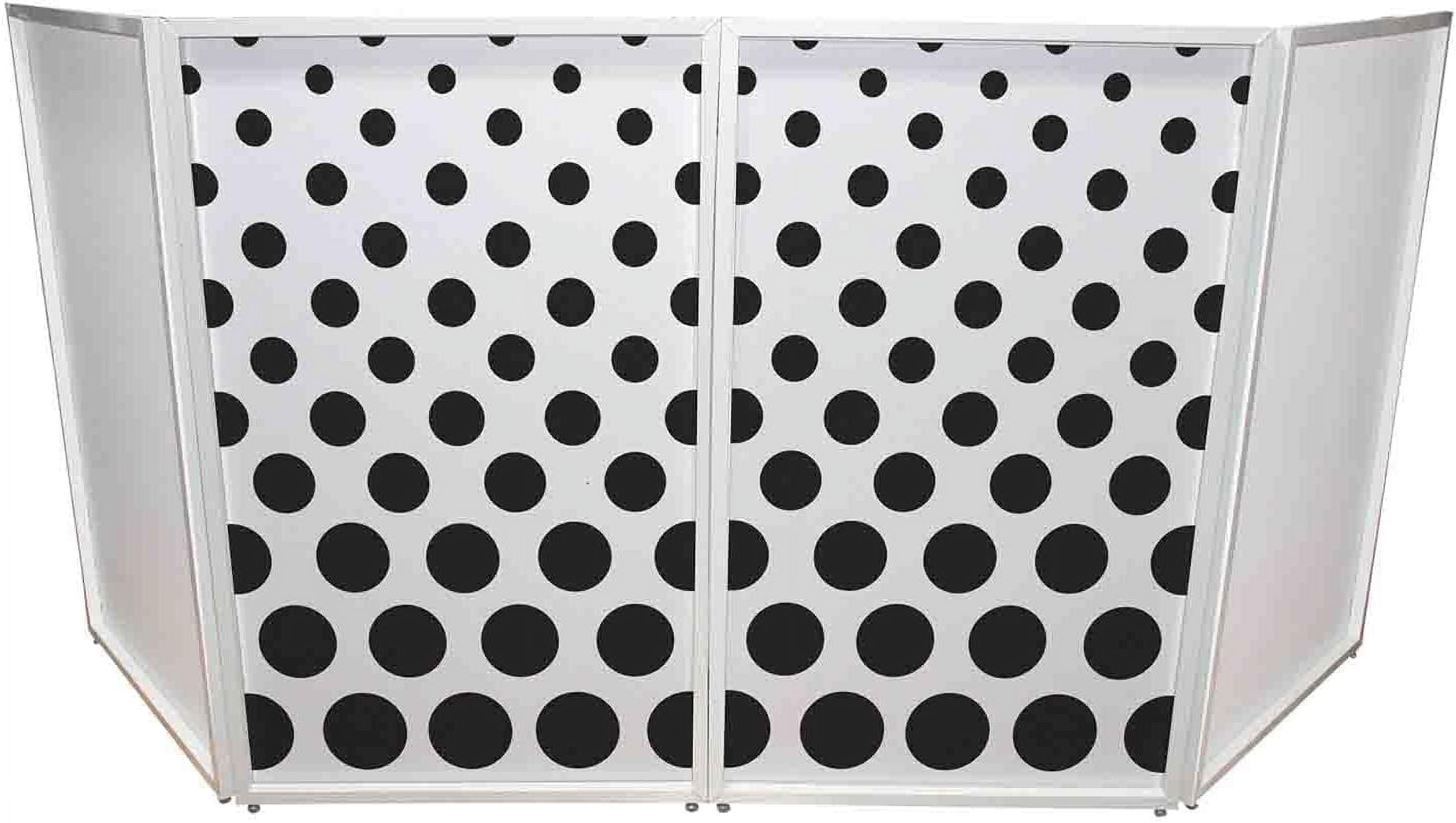 ProX XFSDOTSX2 Set of Two Polka Dots Facade Enhancement Scrims Black