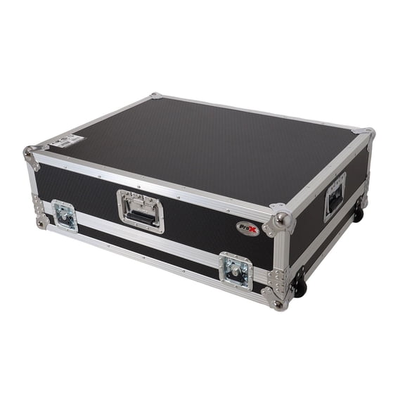 ProX XS-AHQU7W ATA Flight Case for Allen & Heath QU-7 Digital Audio Mixer Console with 2x Low Profile Wheels