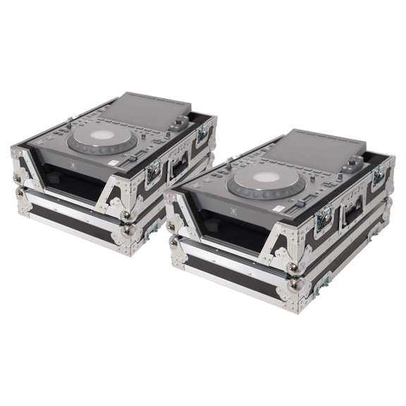 ProX XS-CDX ATA Flight Case for AlphaTheta CDJ-3000X DJ Media Player 2-Pack