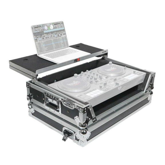 ProX XS-HIT7WLT ATA Flight Road Case for Hercules T7 Inpulse Controller with Laptop Shelf 1U Rack Space and Wheels