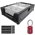 thumbnail image 1 of ProX XS-RANE72BL Black on Black Flight Case with Red TSA Combination Lock Package fits Rane Seventy-Two, 1 of 9
