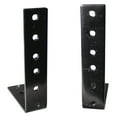 thumbnail image 1 of ProX XS-RSS2U, 2U Two Unit Rack Rails for Controller Flight Cases, 1 of 2