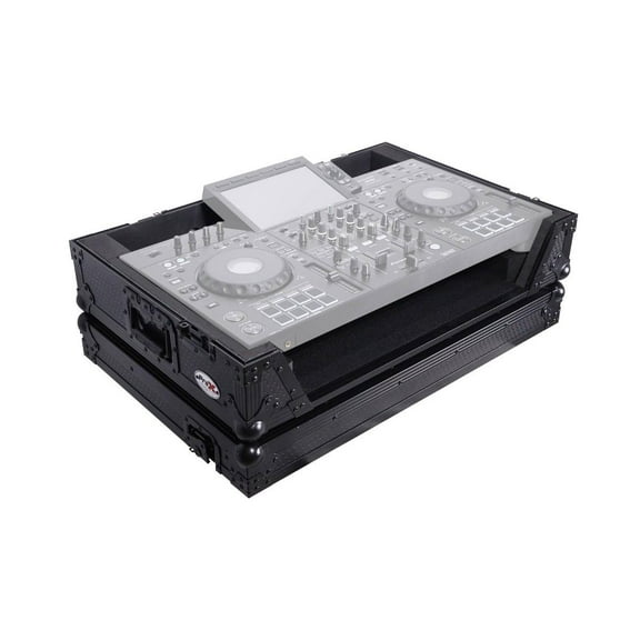 ProX XS-XDJRX3 WBL Black on Black Flight Case for Pioneer XDJ-RX/3 and RX/2 with Wheels