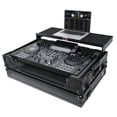 thumbnail image 1 of ATA Style DJ Controller Case for Pioneer XDJ-RX3 RX2 Case with Laptop Shelf and Wheels | Black Finish, 1 of 5