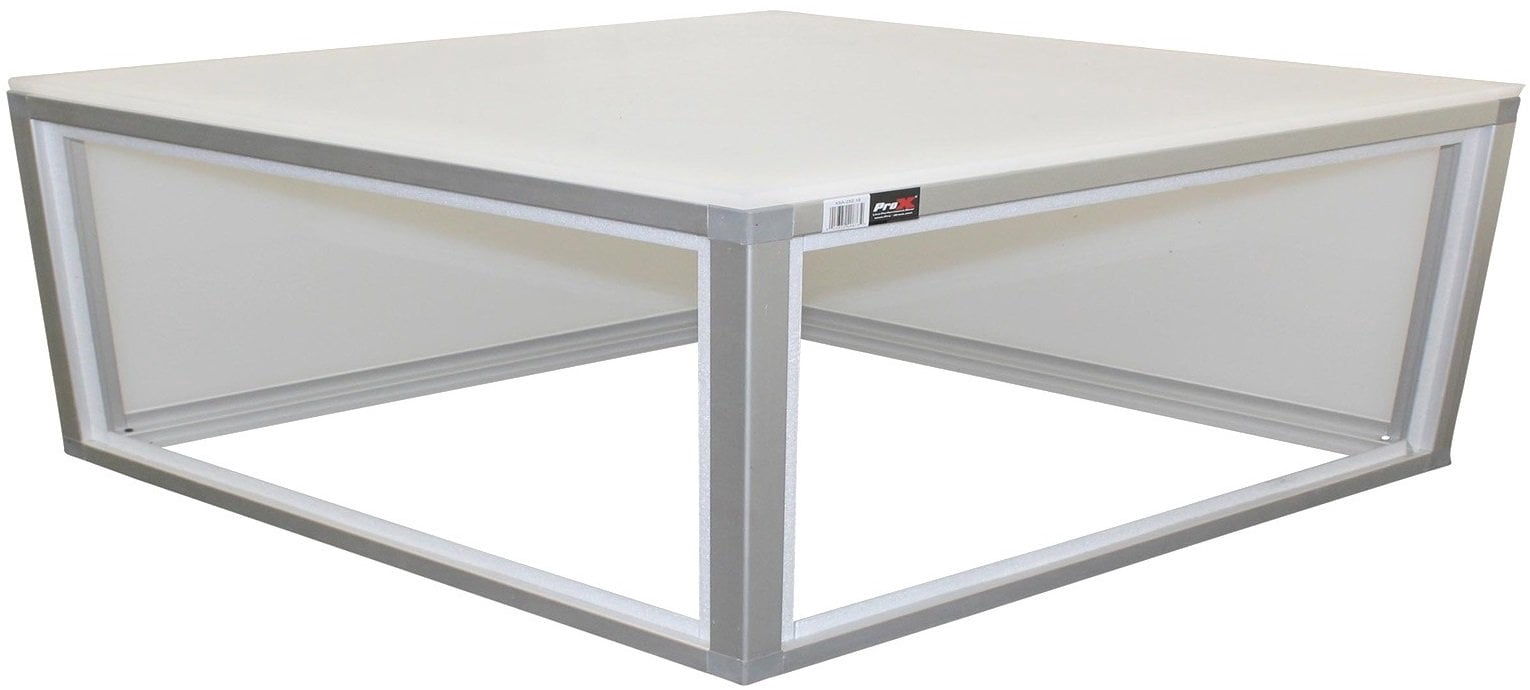 ProX XSA-2X2-8 Lumo Stage Glow Stage Acrylic Platform Riser Cube 24