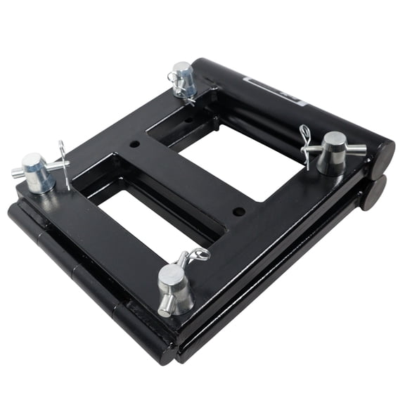 180 degree Adjustable Plate Hinge For XT-SQ F34 Conical Truss Junction Box Angle /Black Finish