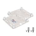 thumbnail image 1 of ProX XT-BP12ASPSTX2 PAIR 12" Aluminum 6mm Truss Top Plate and 1 3/8 Speaker Stud Mount for F34 F32 F31 Conical Square Truss with Connectors, 1 of 4