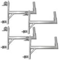 thumbnail image 1 of ProX XT-SPMT Aluminum 14-inch Speaker Mounts with Dual Pro Clamps Quad Package, 1 of 8